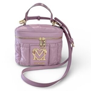 Love Moschino NWT Lilla Vanity Crossbody Bag